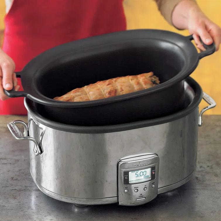 All-Clad © 7-Quart Deluxe Slow Cooker with Aluminum Insert