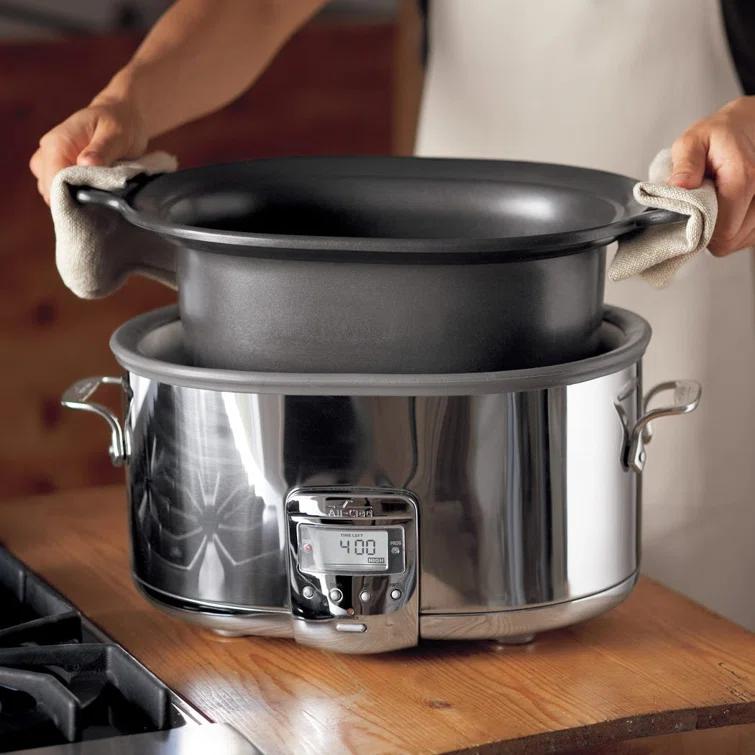All-Clad © 7-Quart Deluxe Slow Cooker with Aluminum Insert