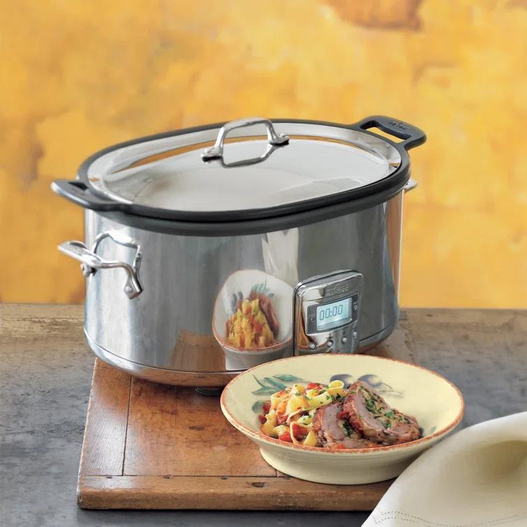 All-Clad © 7-Quart Deluxe Slow Cooker with Aluminum Insert