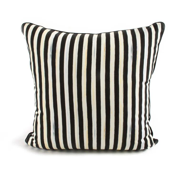MacKenzie-Childs Courtly Check® Sash Throw Pillow