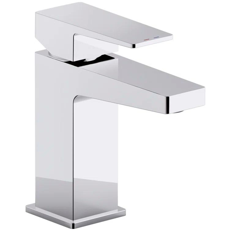 Kohler Honesty Single-Handle Bathroom Faucet with Pop-Up Drain Assembly, One Hole Bathroom Sink Faucet, 1.2 gpm