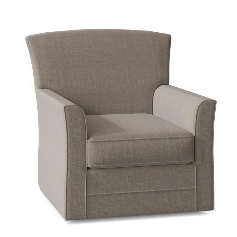 Buckley Upholstered Swivel Armchair
