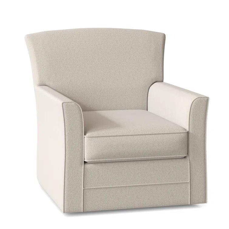 Buckley Upholstered Swivel Armchair