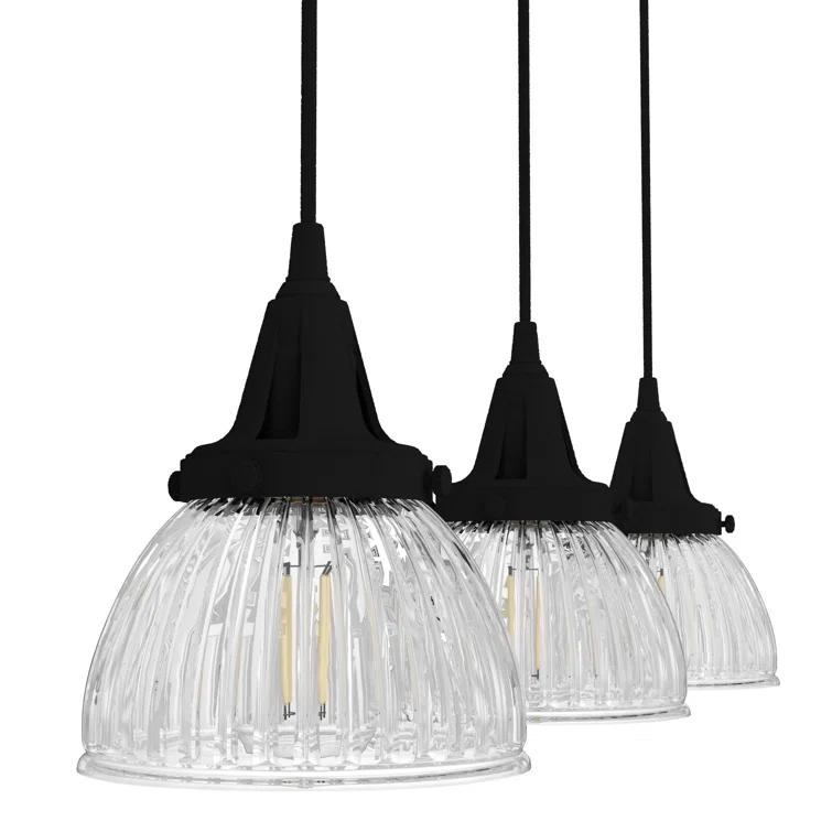 Cypress Grove 3 - Light Cluster Bell Pendant