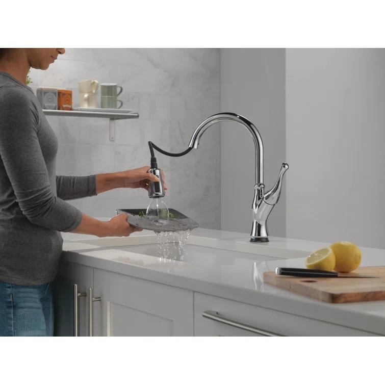Ophelia Pull Down Sprayer Touch Kitchen Sink Faucet, Touch Control Kitchen Faucet