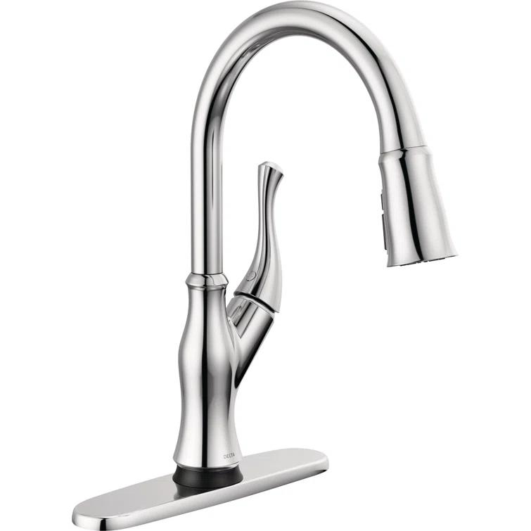 Ophelia Pull Down Sprayer Touch Kitchen Sink Faucet, Touch Control Kitchen Faucet