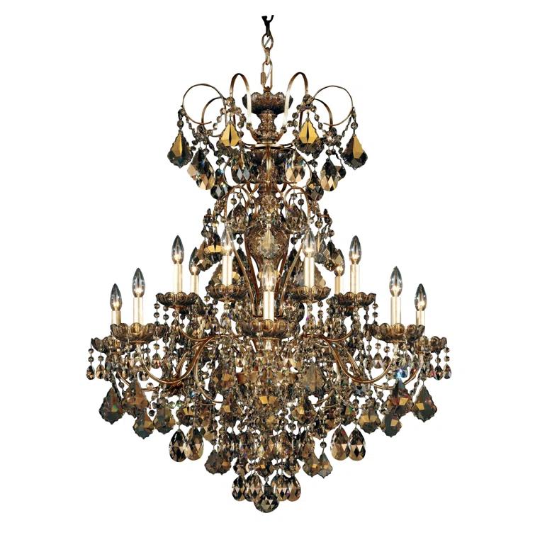New Orleans 14 - Light Crystal Tiered Chandelier