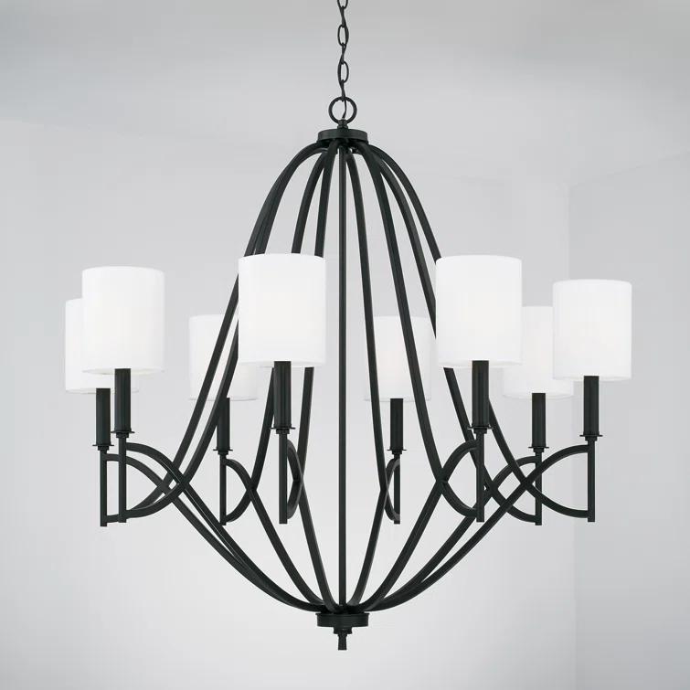 Capital Lighting Sylvia 8 - Light Dimmable Empire Chandelier