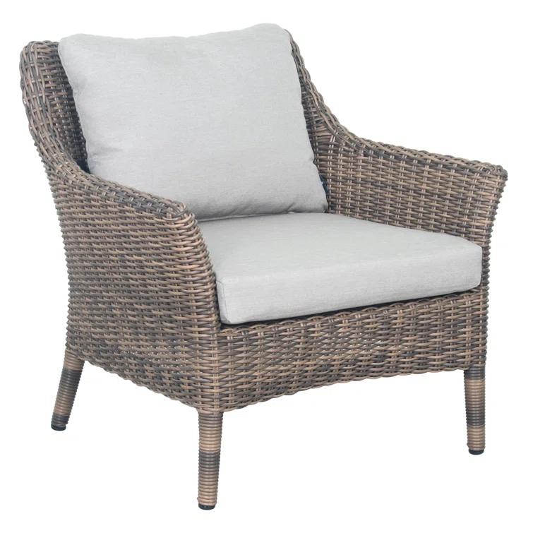Seasonal Living Provenance Signature Premium All-Weather Wicker Outdoor Lounge Chair