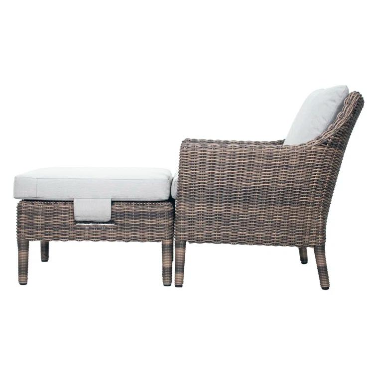 Seasonal Living Provenance Signature Premium All-Weather Wicker Outdoor Lounge Chair