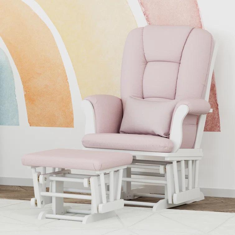 Tuscany Rocking Chair Glider with Ottoman