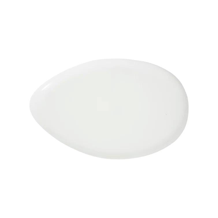 Phillips Collection Gel Coat White River Stone Solid Coffee Table