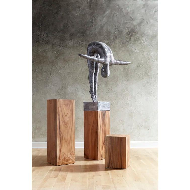 Aluminum Diving Statue
