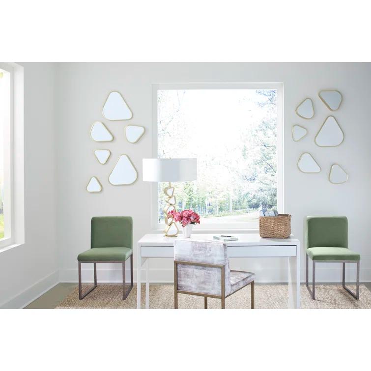Phillips Collection Pebble 4 Piece Pebble Beveled Mirror Set