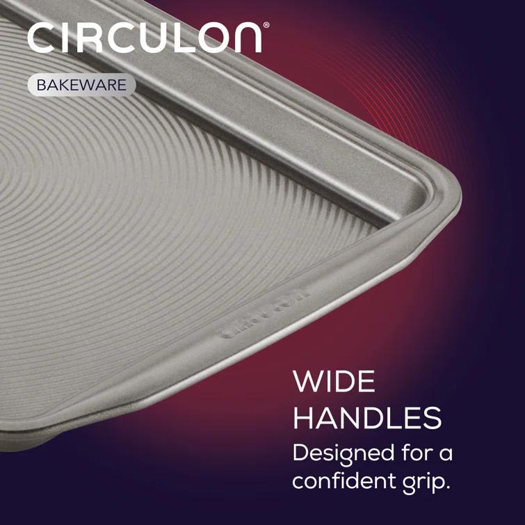 Circulon Bakeware Baking Sheet Pan and Cooling Rack Set, 3 Piece