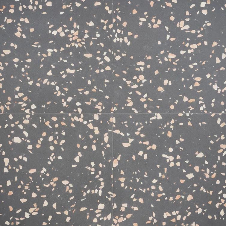 Brezza Terrazzo 23.62 in. x 23.62 in. Honed Terrazzo Floor and Wall Tile (3.87 Sq. Ft. / Each)