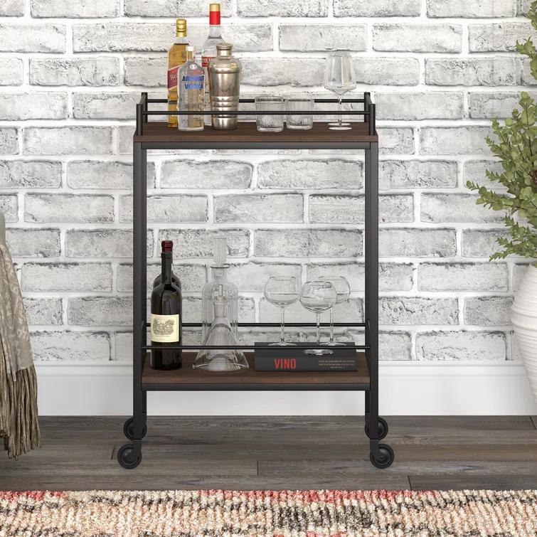 Barnes Metal Bar Cart