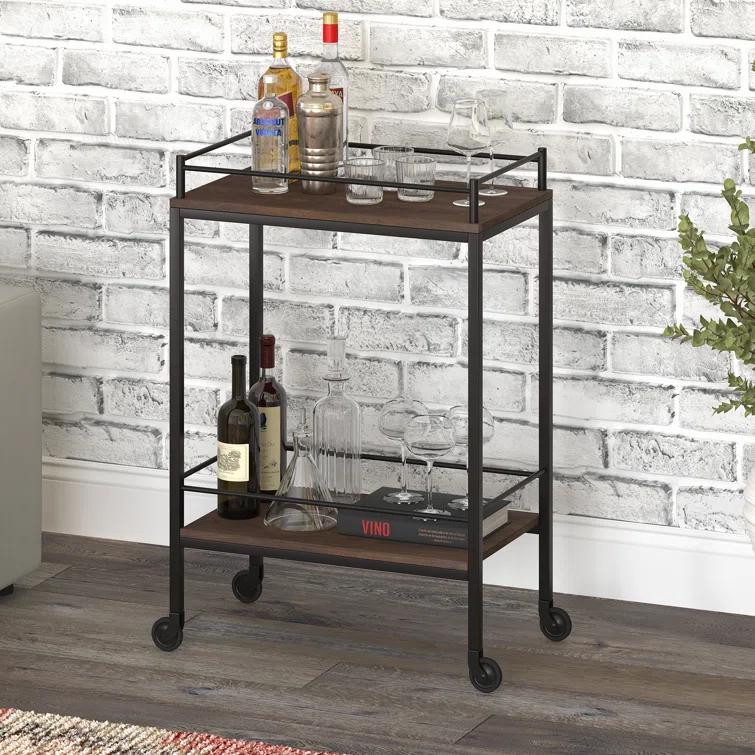 Barnes Metal Bar Cart