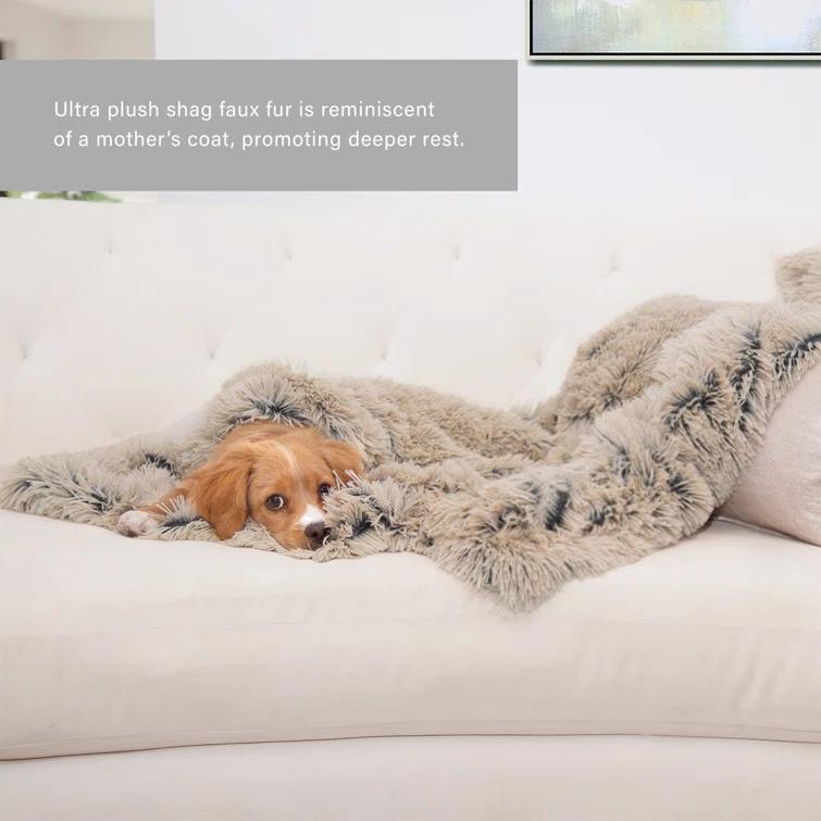 Best Friends By Sheri Best Friends by Sheri Calming Shag Fur Pet Throw Blanket