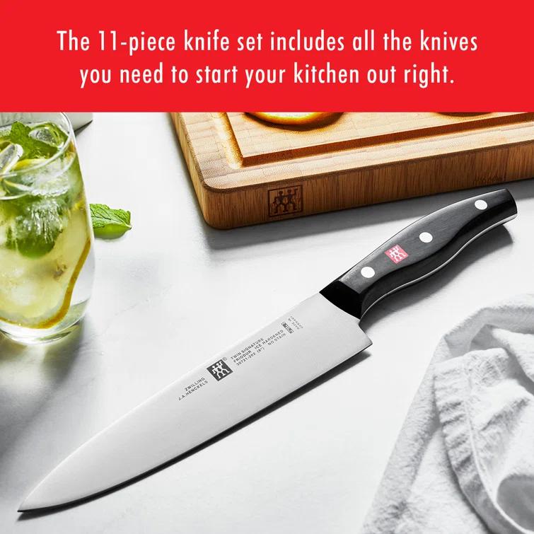 ZWILLING J.A. Henckels ZWILLING TWIN Signature 11-Piece Knife Block Set