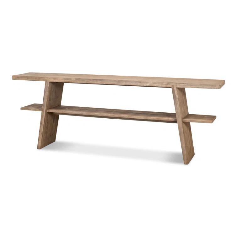 Sarreid Ltd Bodega Vineyards 90'' Solid Wood Console Table