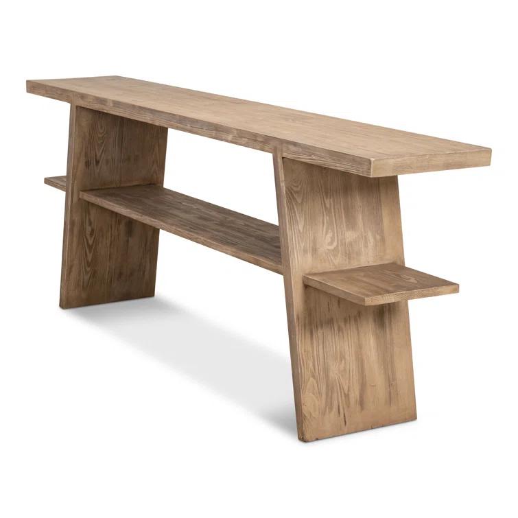 Sarreid Ltd Bodega Vineyards 90'' Solid Wood Console Table