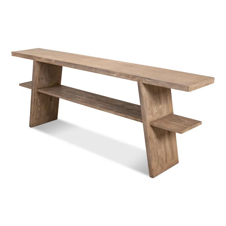 Sarreid Ltd Bodega Vineyards 90'' Solid Wood Console Table