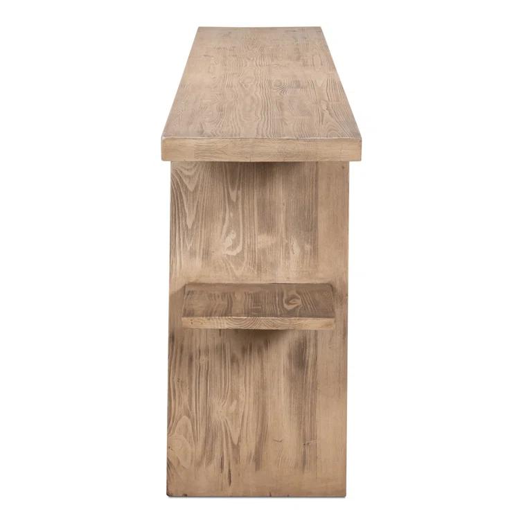 Sarreid Ltd Bodega Vineyards 90'' Solid Wood Console Table