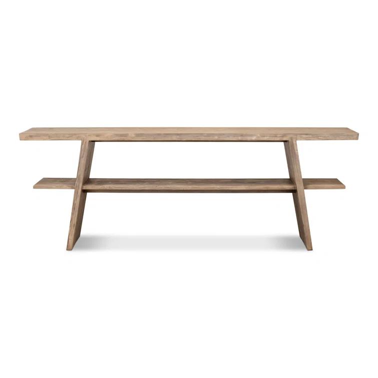 Sarreid Ltd Bodega Vineyards 90'' Solid Wood Console Table