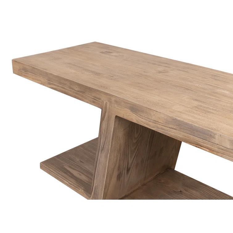 Sarreid Ltd Bodega Vineyards 90'' Solid Wood Console Table