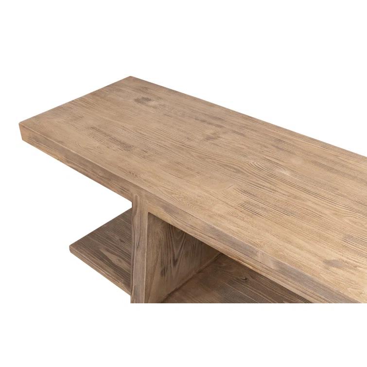 Sarreid Ltd Bodega Vineyards 90'' Solid Wood Console Table