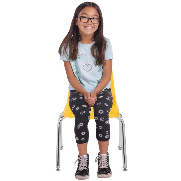 Factory Direct Partners Stacking Classroom Chair ( Set of 6 ) (Set of 6)
