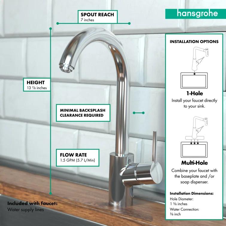 Talis S Single Handle Kitchen Faucet