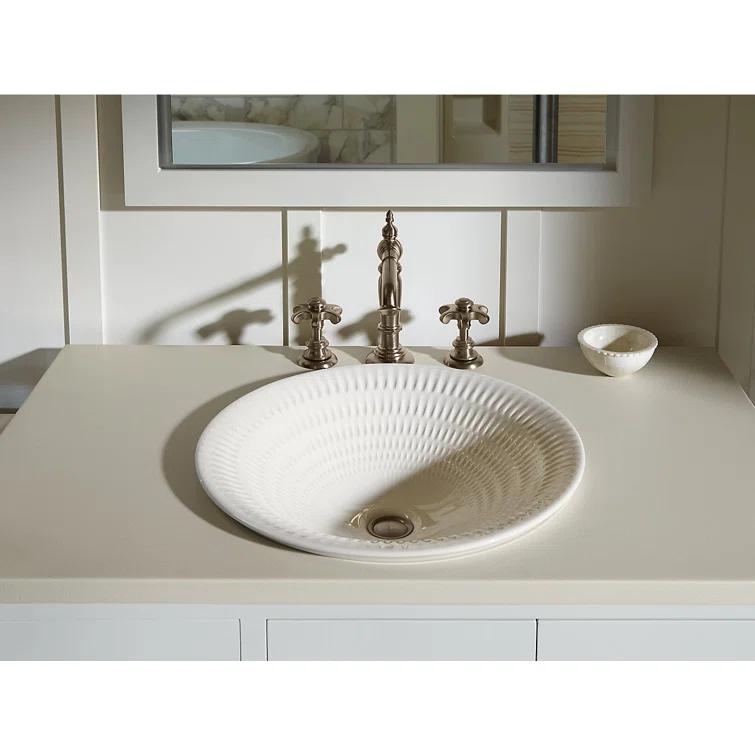 Kohler Derring® Carillon , Artist Editions Round Carillon Wading Pool Bathroom Sink