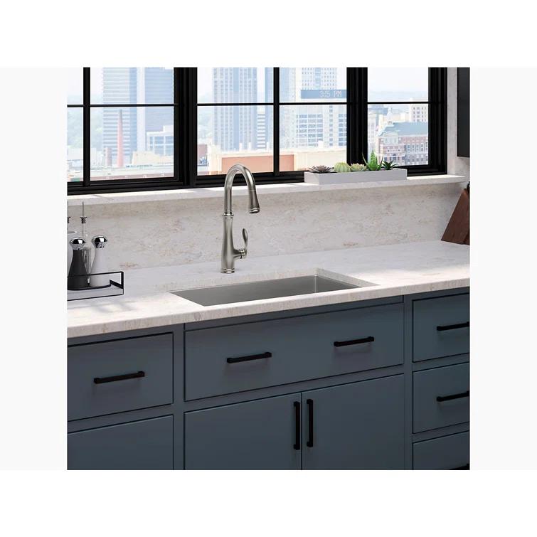 Bellera™ Pull Down Single Handle Kitchen Faucet with Handle and Supply Lines