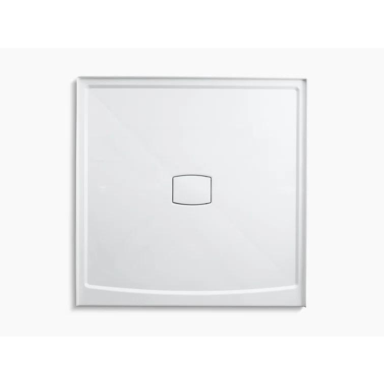 Archer® 60" x 60" Single Threshold Acrylic Alcove Shower Base, Center Drain