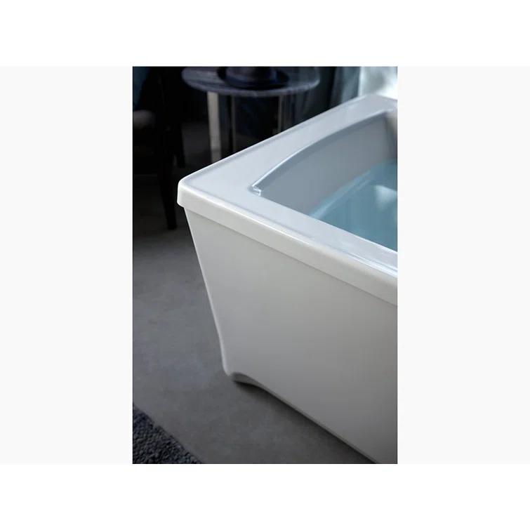 Archer® 68" x 32" Freestanding Soaking Acrylic Bathtub
