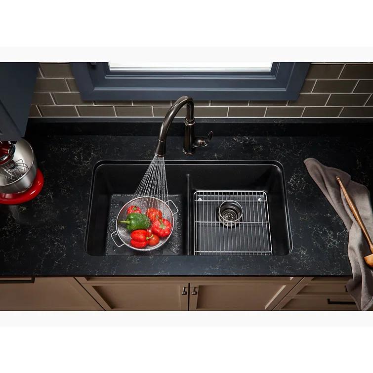Bellera™ Pull Down Single Handle Kitchen Faucet with Handle and Supply Lines