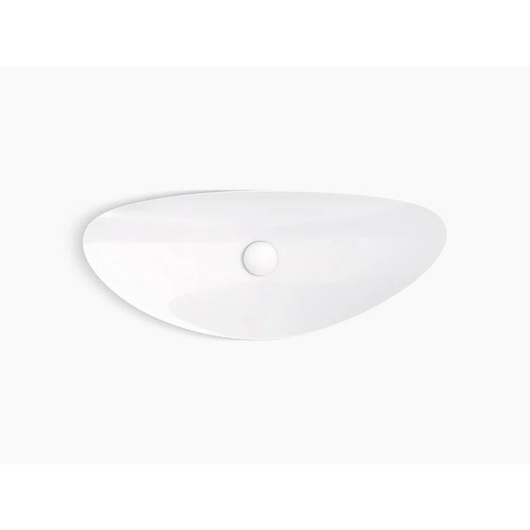 Veil® Trough Fireclay Specialty Vessel Bathroom Sink