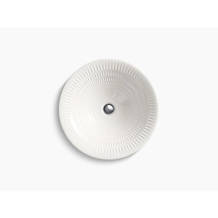 Kohler Derring® Carillon , Artist Editions Round Carillon Wading Pool Bathroom Sink
