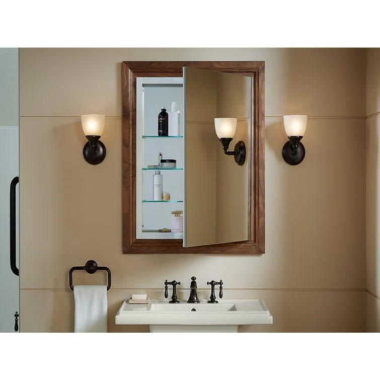 Verdera® 15" W x 30" H Aluminum Medicine Cabinet