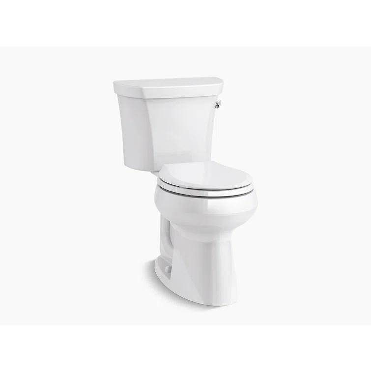 Kohler Cachet Round-Front Toilet Seat with Quiet-Close Lid and Seat and Grip-Tight Bumpers K-4639-RL-0