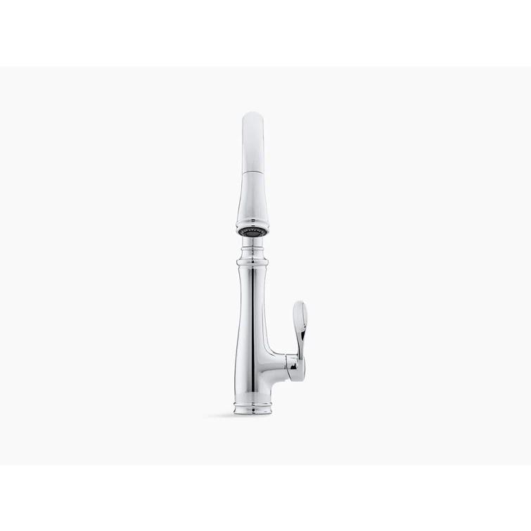 Bellera™ Pull Down Single Handle Kitchen Faucet with Handle and Supply Lines