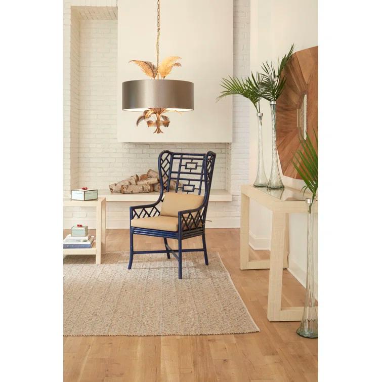 Wildwood Coastal Glass Top End Table