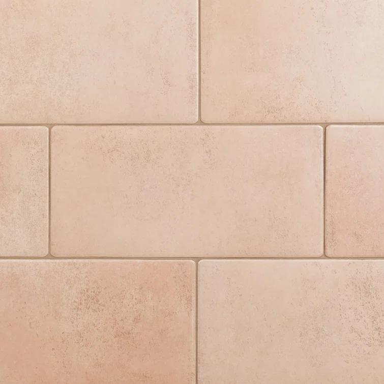 Kaleo 7.08 in. x 14.17 in. Matte Porcelain Terracotta Look Floor and Wall Tile(10.76 Sq. Ft. / Case)