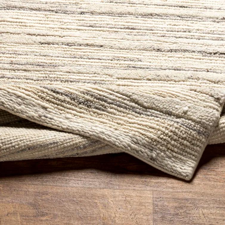 Rizzoli Handwoven Wool Rug - Gray / 9' x 12'