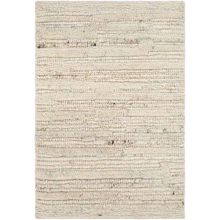 Rizzoli Handwoven Wool Rug - Neutral / 2' x 3'