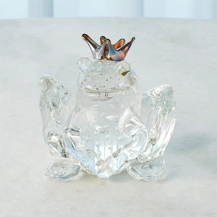 Global Views Frog Prince-Clear w/Bubbles
