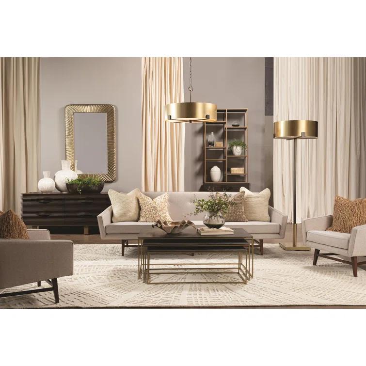 Global Views Vortex Rug-Ivory/Ivory