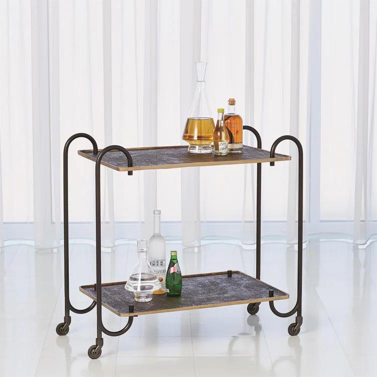 Regan Metal Bar Cart